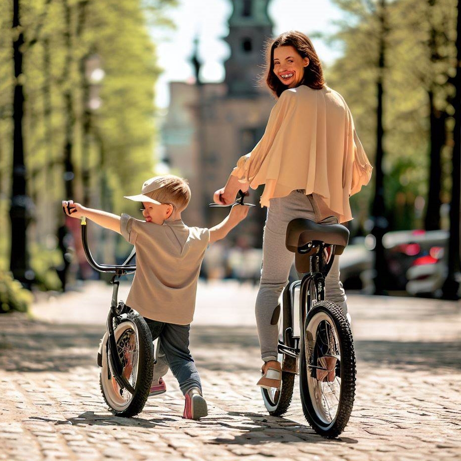 Gdzie na rower z dzieckiem w Warszawie